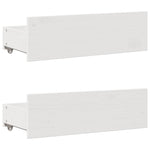 Bed Met Boekenkast Zonder Matras Grenenhout