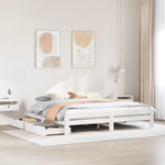 Bedframe Zonder Matras Massief Grenenhout
