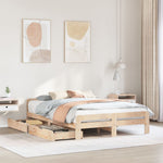 Bedframe Zonder Matras Massief Grenenhout