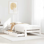Bedframe Zonder Matras Massief Grenenhout
