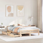 Bedframe Zonder Matras Massief Grenenhout