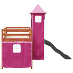 Kinderhoogslaper Met Toren Massief Grenenhout