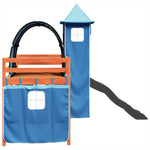 Kinderhoogslaper Met Toren Massief Grenenhout