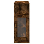 Bartafel Met Rekken 101X40X103,5 Cm Bewerkt Hout