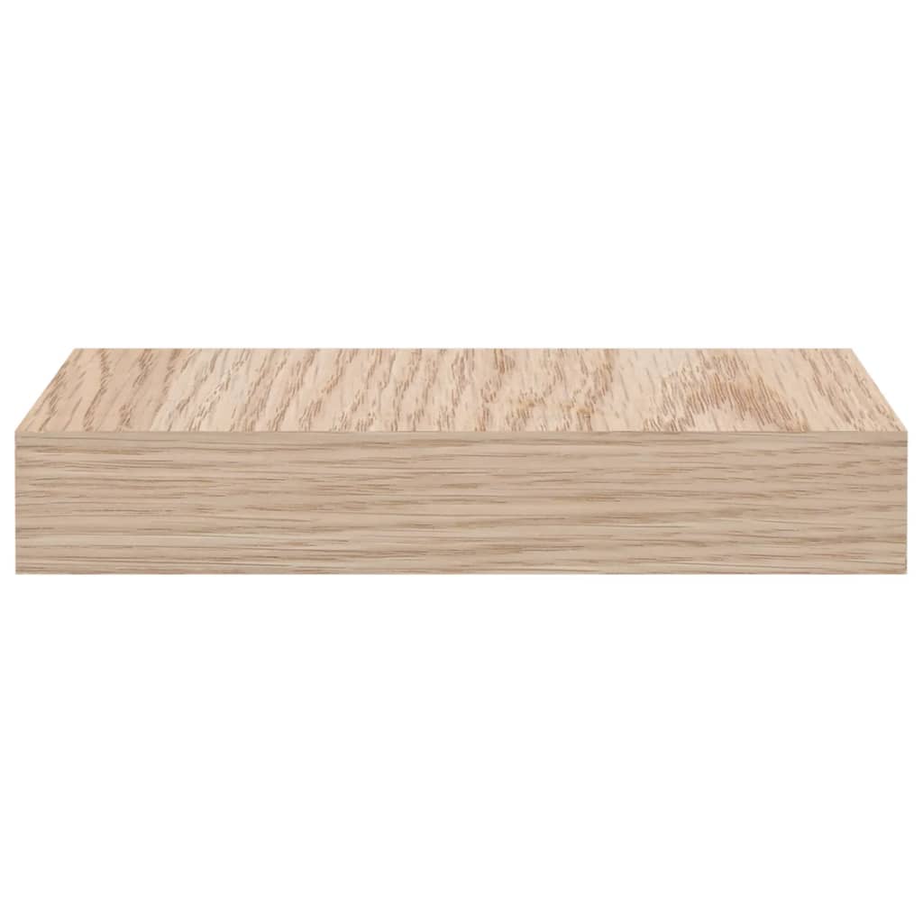 Wandschapppen 23X23,5X4 Cm Bewerkt Hout