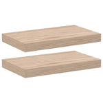 Wandschapppen 40X23,5X4 Cm Bewerkt Hout