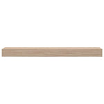 Wandschapppen 50X23,5X4 Cm Bewerkt Hout