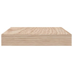 Wandschapppen 60X23,5X4 Cm Bewerkt Hout
