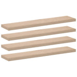 Wandschapppen 110X23,5X4 Cm Bewerkt Hout
