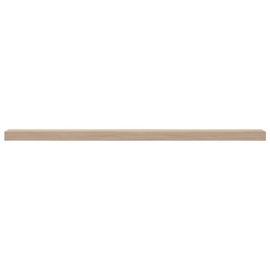 Wandschapppen 110X23,5X4 Cm Bewerkt Hout