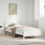 Bedframe Zonder Matras Massief Grenenhout
