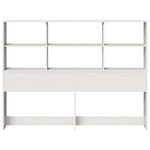 Hoofdbord Met Opbergruimte Massief Grenenhout