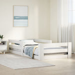 Bedframe Zonder Matras Massief Grenenhout