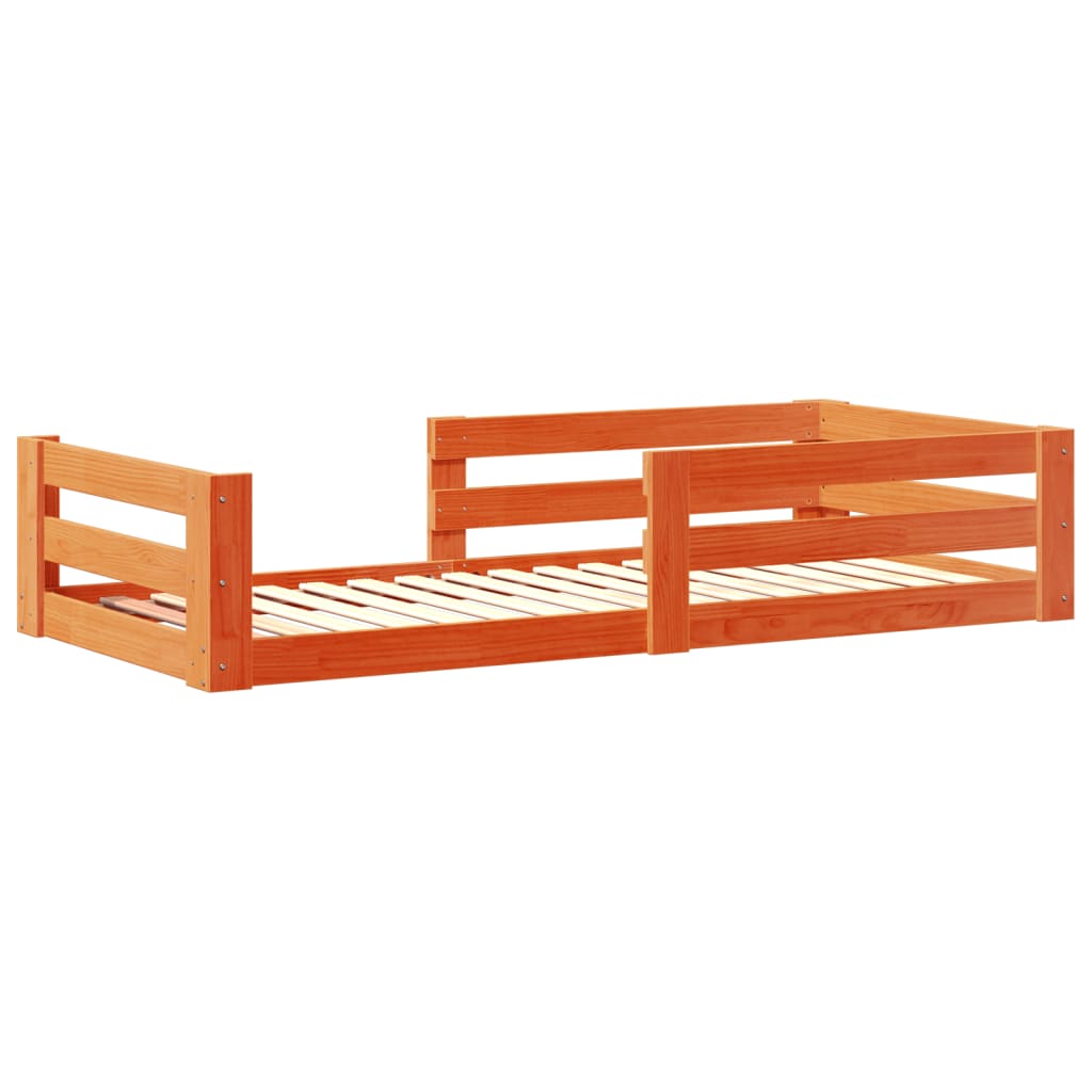 Bedframe Zonder Matras Massief Grenenhout
