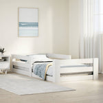 Bedframe Zonder Matras Massief Grenenhout