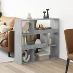 Kamerscherm 100X33X125,5 Cm Bewerkt Hout