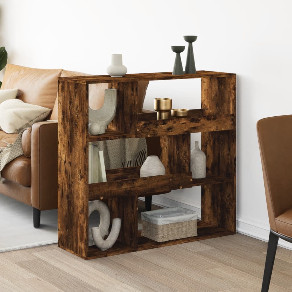 Kamerscherm 100X33X125,5 Cm Bewerkt Hout