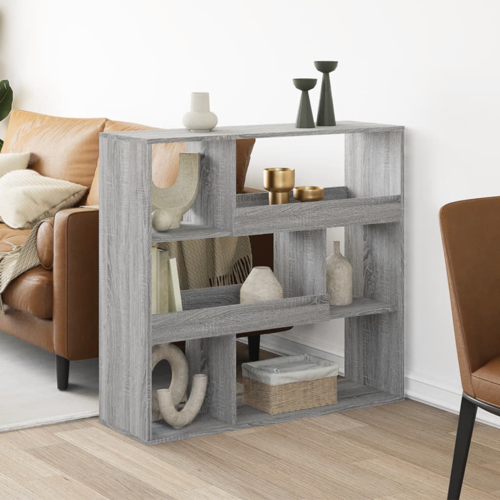 Kamerscherm 100X33X125,5 Cm Bewerkt Hout