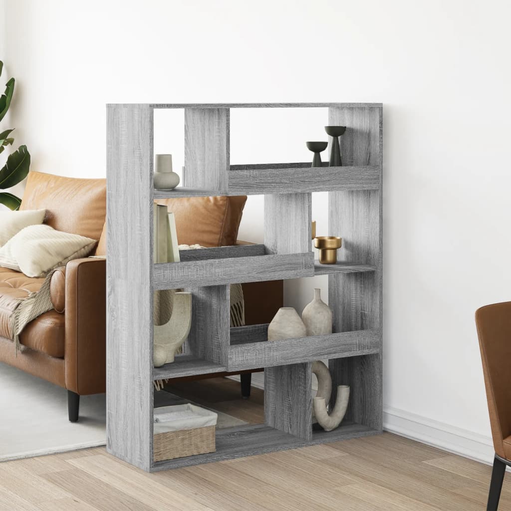 Kamerscherm 100X33X125,5 Cm Bewerkt Hout