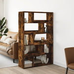 Kamerscherm 100X33X125,5 Cm Bewerkt Hout