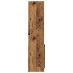 Hoge Kast 92X33X Bewerkt Hout Kleurig Oud Hout