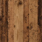 Hoge Kast 92X33X Bewerkt Hout Kleurig Oud Hout