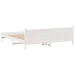 Bedframe Zonder Matras Massief Grenenhout
