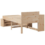 Bedframe Zonder Matras Massief Grenenhout