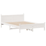 Bedframe Zonder Matras Massief Grenenhout
