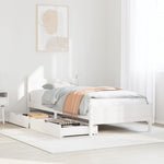 Bedframe Zonder Matras Massief Grenenhout