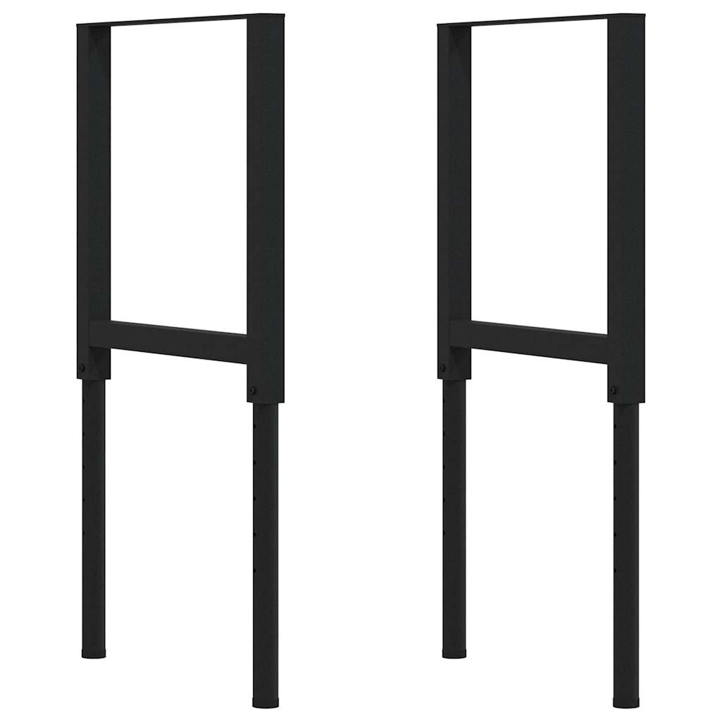 Werkbank 80X60X(71,5-98) Cm Eikenhout
