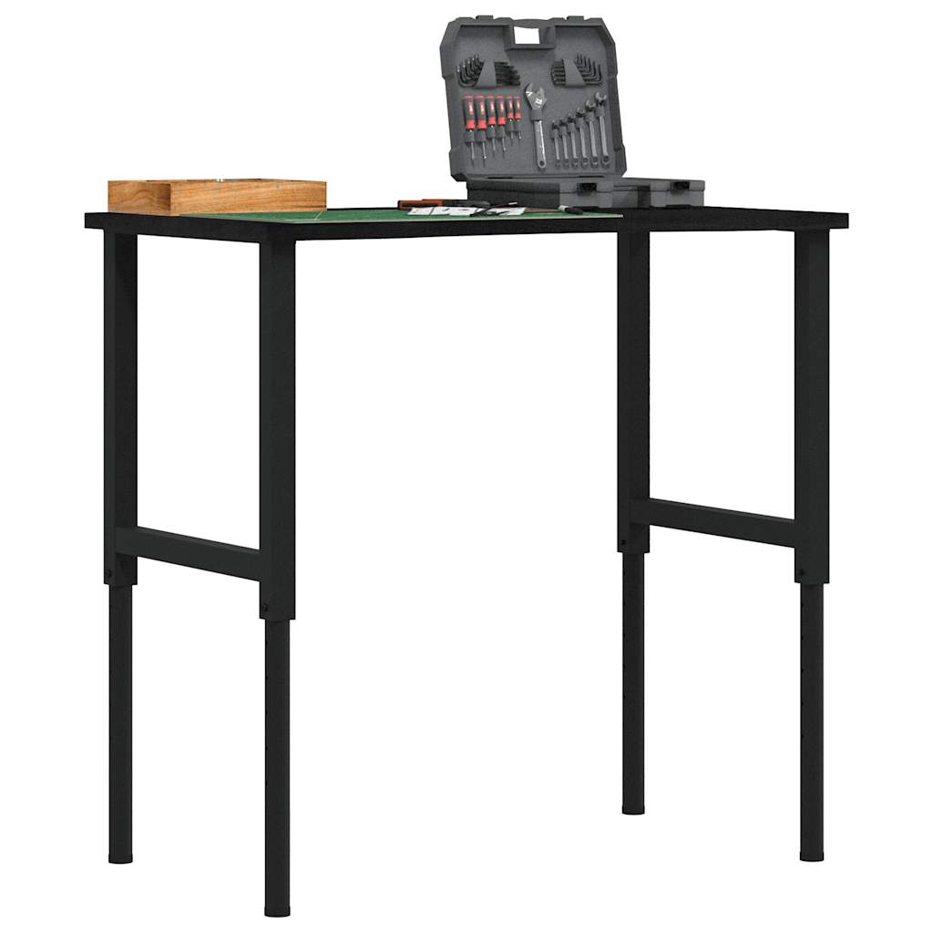 Werkbank 80X60X(71,5-98) Cm Eikenhout
