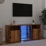 Tv-Meubel Met Led-Verlichting 120X30X50 Cm