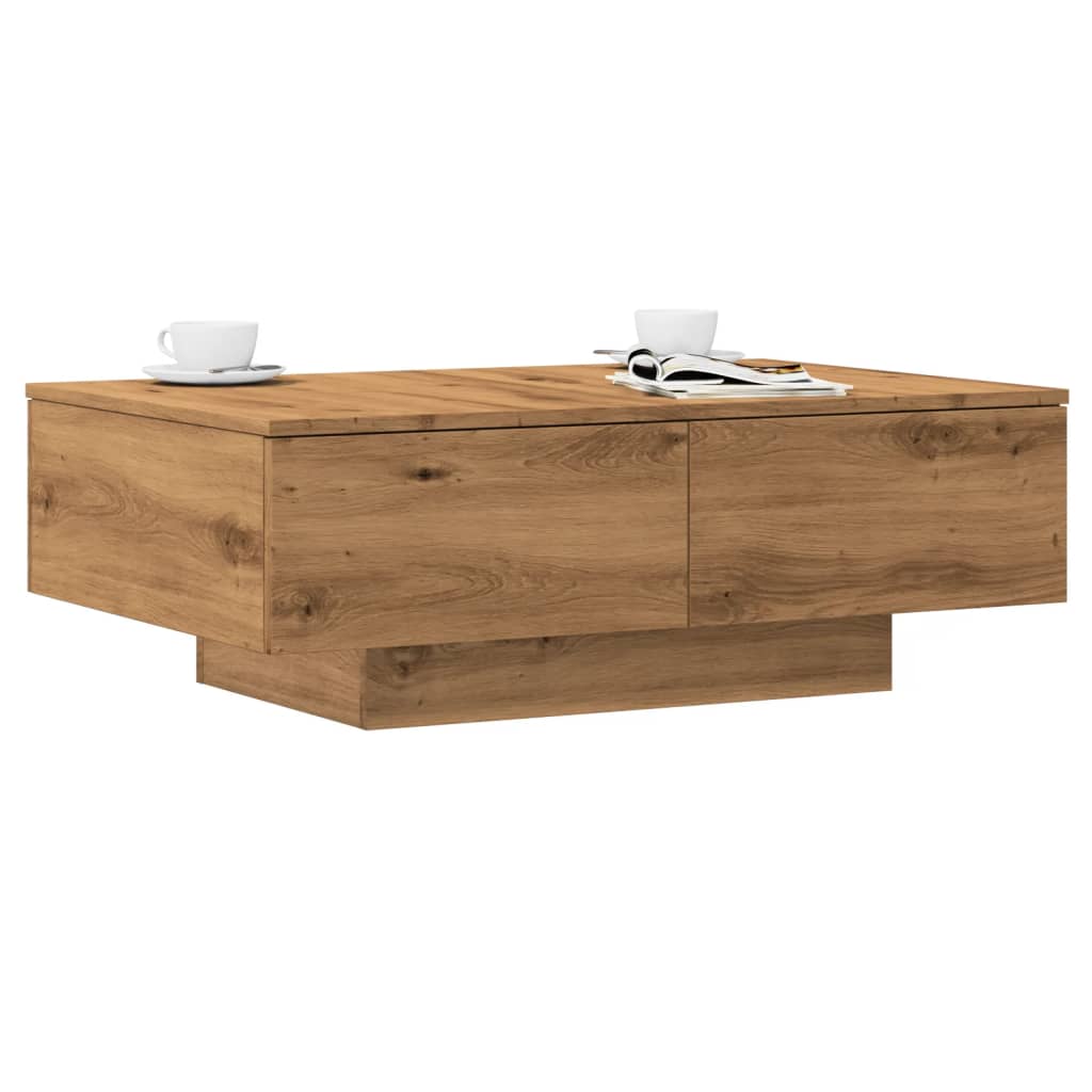 Salontafel Bewerkt Hout