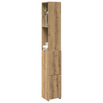 Badkamerkast 25X26,5X170 Cm Bewerkt Hout