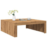 Salontafel 100X100X35 Cm Bewerkt Hout