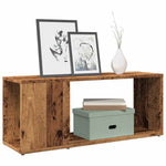 Tv-Meubel 80X24X32 Cm Bewerkt Hout