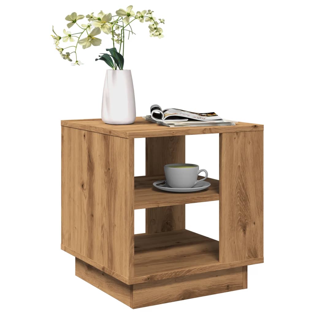 Salontafel 40X40X43 Cm Bewerkt Hout