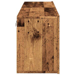 Tv-Meubels 2 St Wandgemonteerd 60X30X41 Cm Oud Houtkleurig