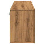 Tv-Meubels 2 St Wandgemonteerd 60X30X41Cm Artisanaal Eikenkleur