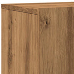 Tv-Meubels 2 St Wandgemonteerd 60X30X41Cm Artisanaal Eikenkleur