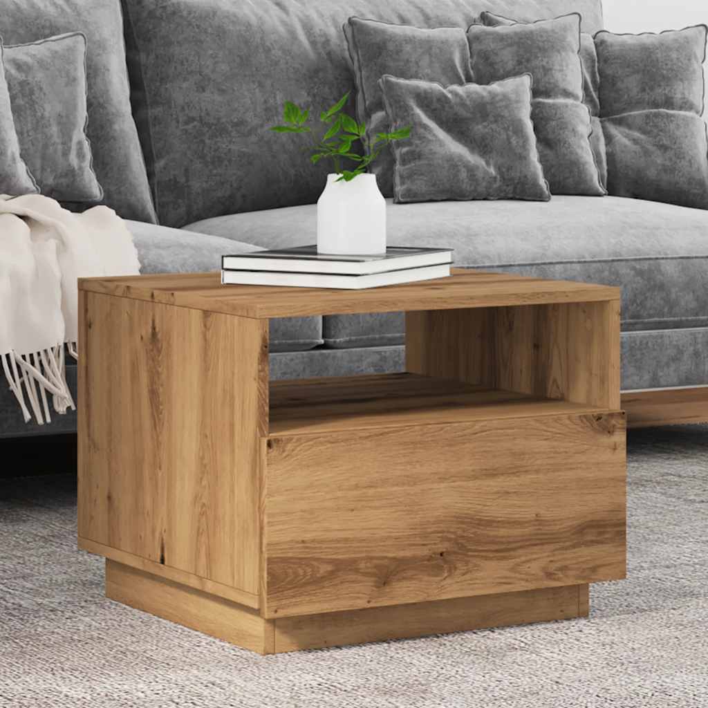 Salontafel Met Led-Verlichting Kleurig