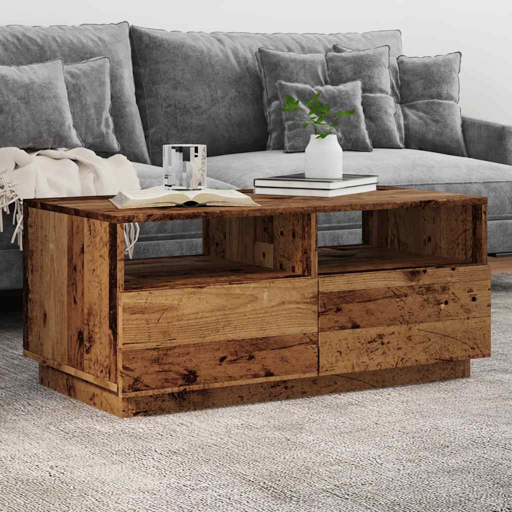 Salontafel Met Led-Verlichting Kleurig