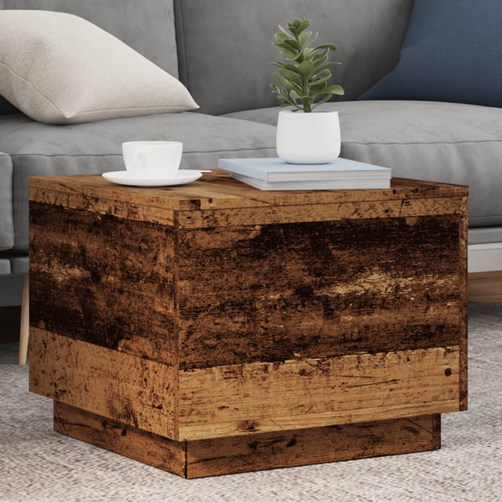 Salontafel Met Led-Verlichting Kleurig