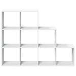 Kamerscherm / Boekenkast 3-Laags 137,5X29X103,5 Cm Hout Wit