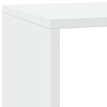 Kamerscherm / Boekenkast 3-Laags 137,5X29X103,5 Cm Hout Wit