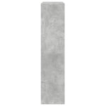 Kamerscherm / Boekenkast 3-Laags 137,5X29X103,5 Cm Hout Grijs Betongrijs