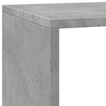 Kamerscherm / Boekenkast 3-Laags 137,5X29X103,5 Cm Hout Grijs Betongrijs