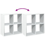 Kamerscherm / Boekenkast 69,5X29X69,5 Cm Bewerkt Hout