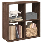 Kamerscherm / Boekenkast 69,5X29X69,5 Cm Bewerkt Hout